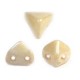 Les perles par Puca® Super-kheops beads Opaque Beige Ceramic Look 03000/14413